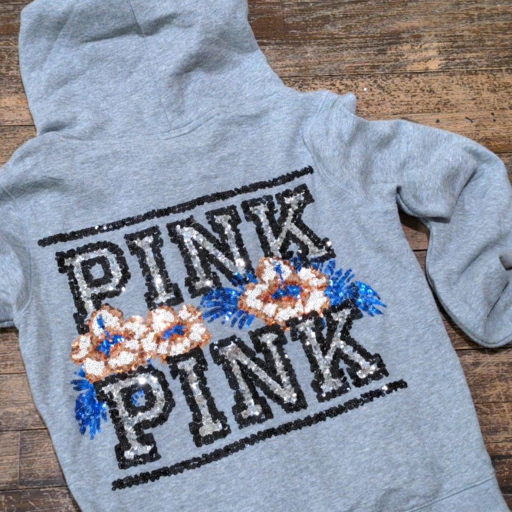 VS PINK Hawaii Tropical Bling Hoodie 🌺